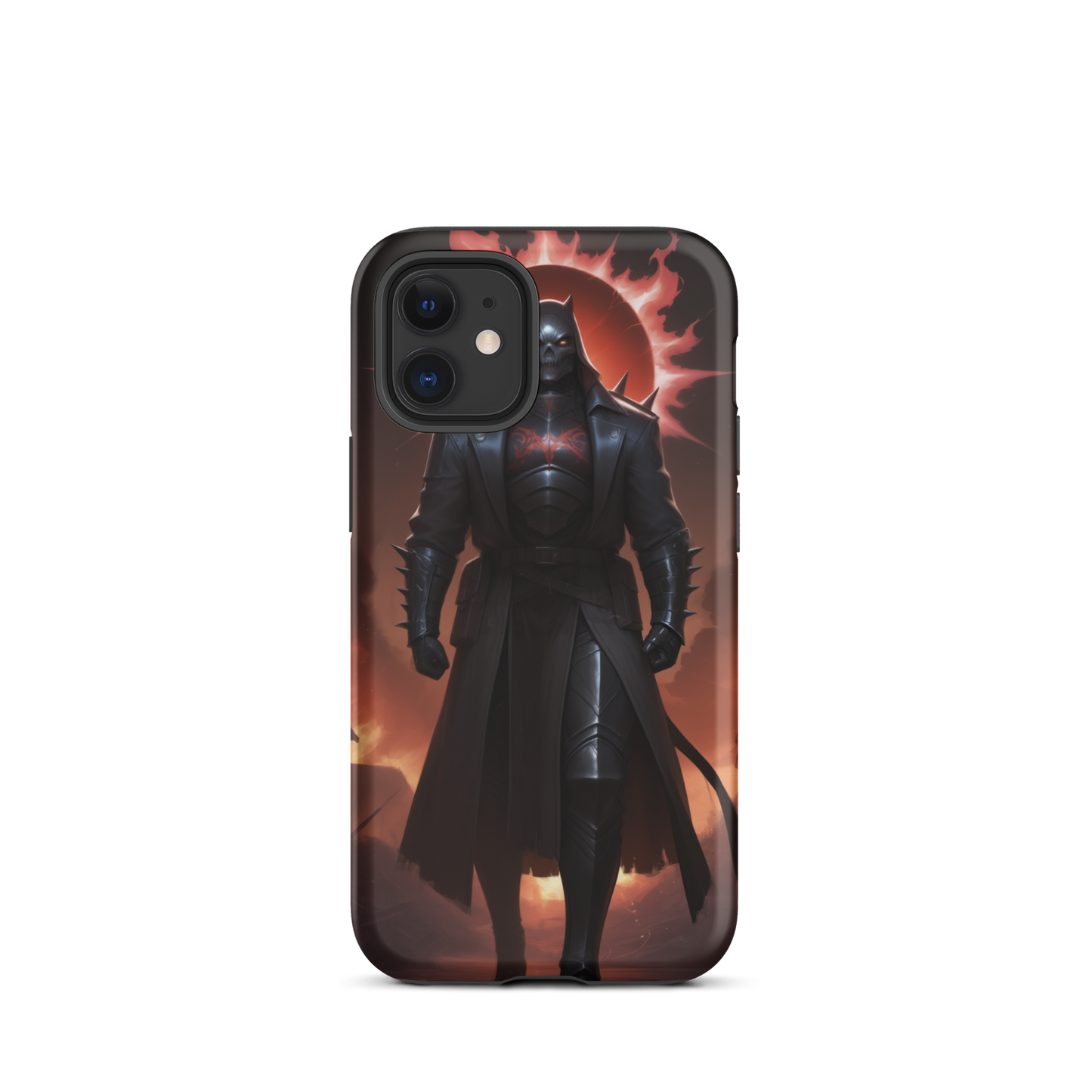 Coque iPhone® bourreau infernal - iPhone 12 mini - Double Couche Rigide - SoulCase