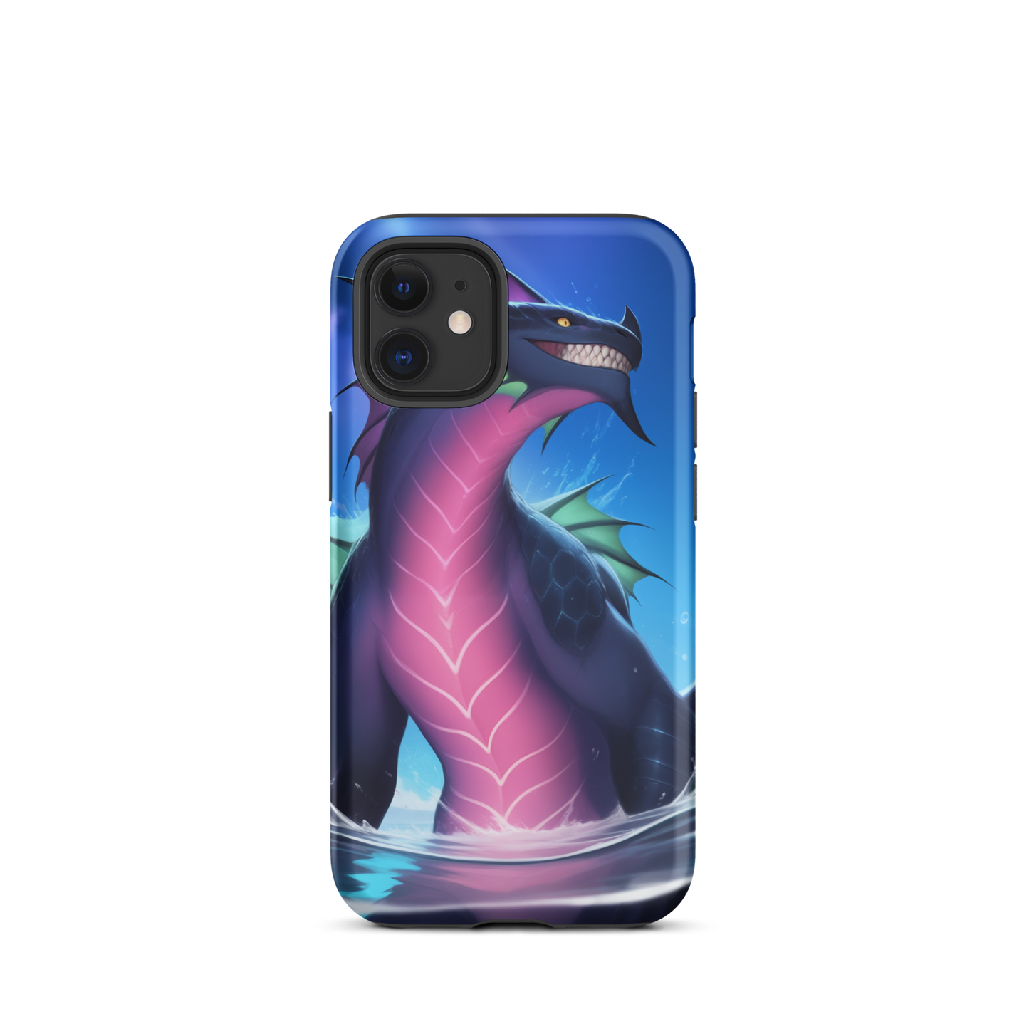 Coque iPhone® empereur de l’océan - iPhone 12 mini - Double Couche Rigide - SoulCase