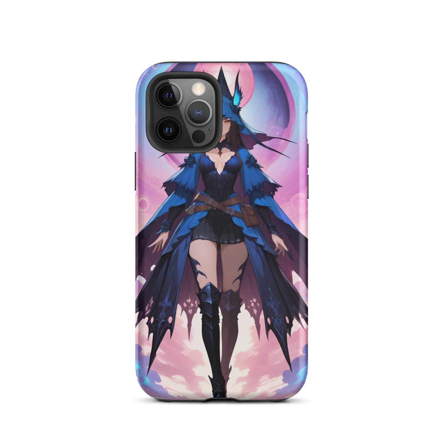 Coque iPhone® femme elfique - iPhone 12 Pro - Double Couche Rigide - SoulCase