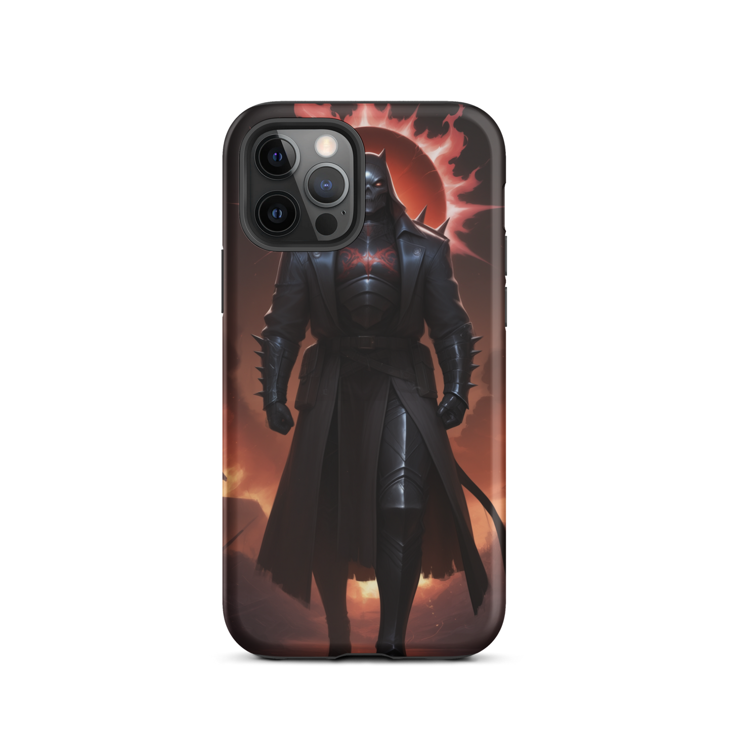 Coque iPhone® bourreau infernal - iPhone 12 Pro - Double Couche Rigide - SoulCase
