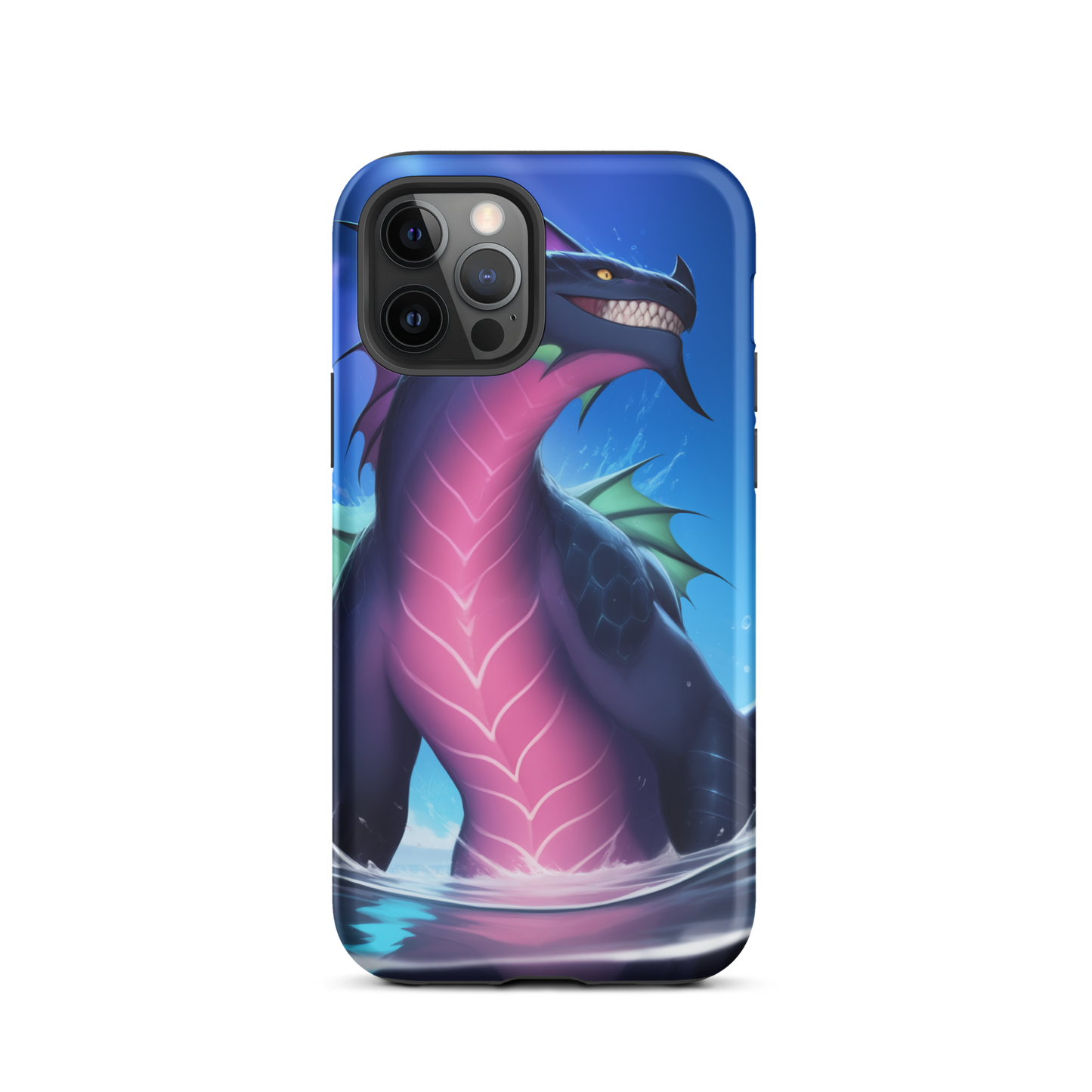 Coque iPhone® empereur de l’océan - iPhone 12 Pro - Double Couche Rigide - SoulCase