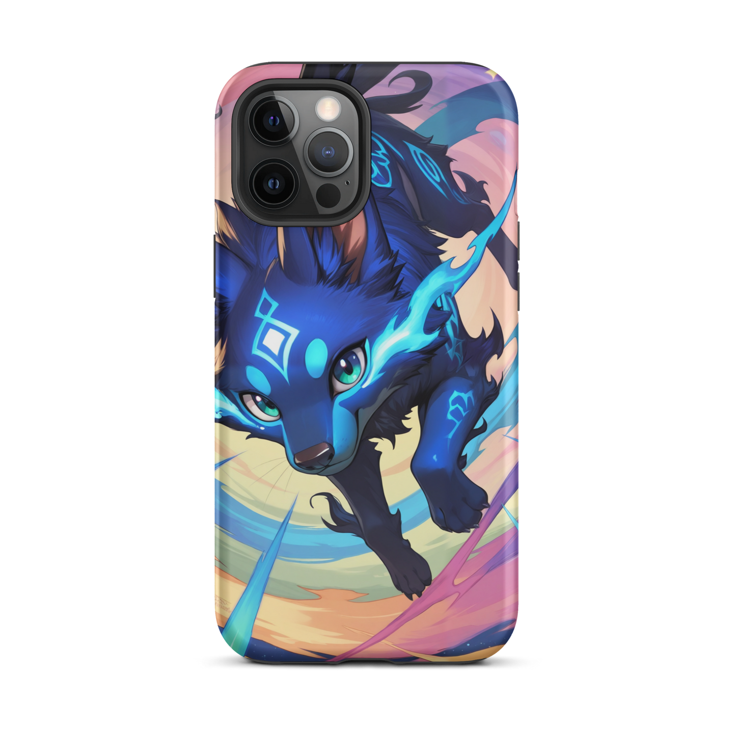 Coque iPhone® renard mignon - iPhone 12 Pro Max - Double Couche Rigide - SoulCase