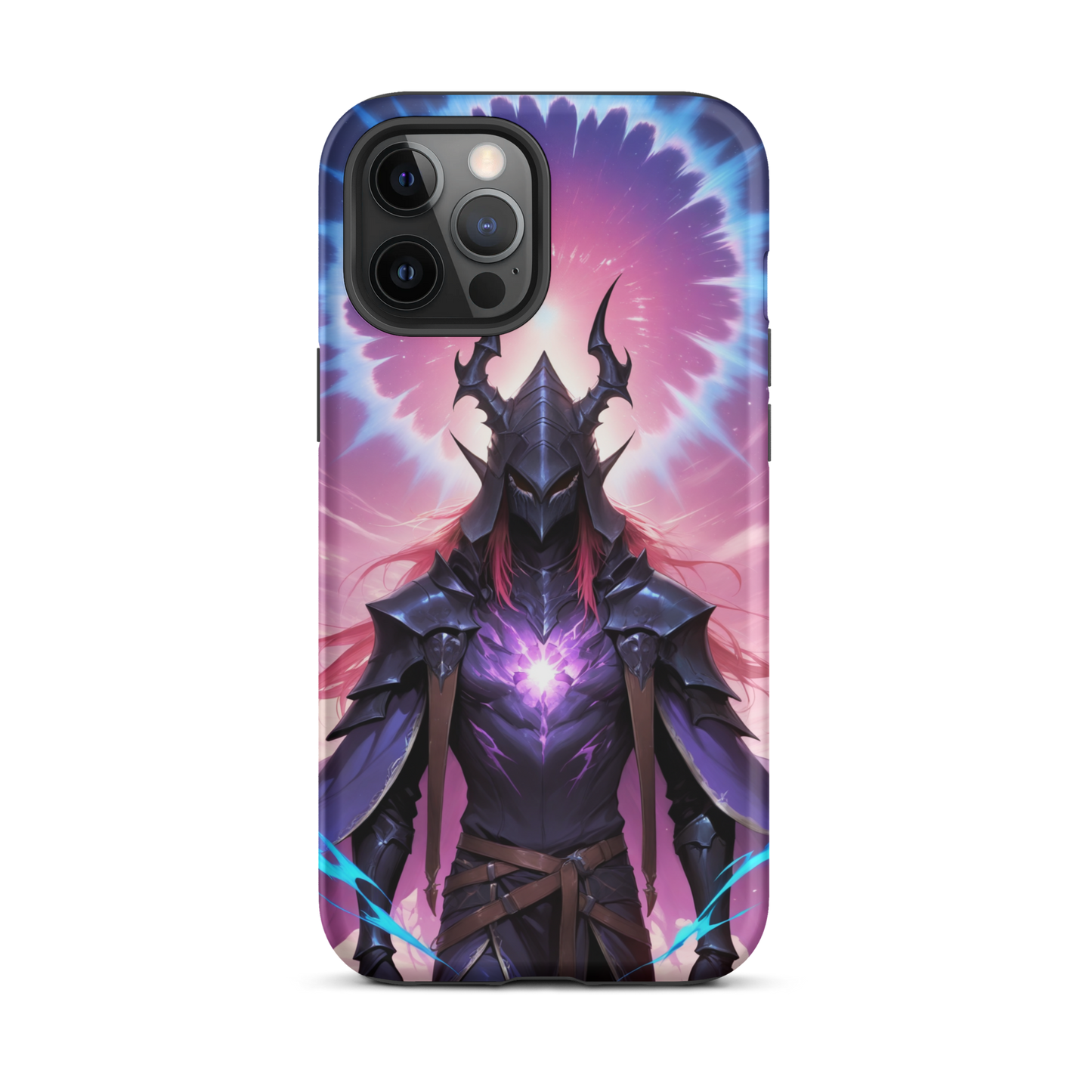 Coque iPhone® samouraï ténébreux - iPhone 12 Pro Max - Double Couche Rigide - SoulCase