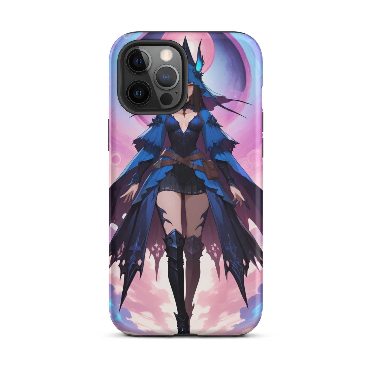 Coque iPhone® femme elfique - iPhone 12 Pro Max - Double Couche Rigide - SoulCase