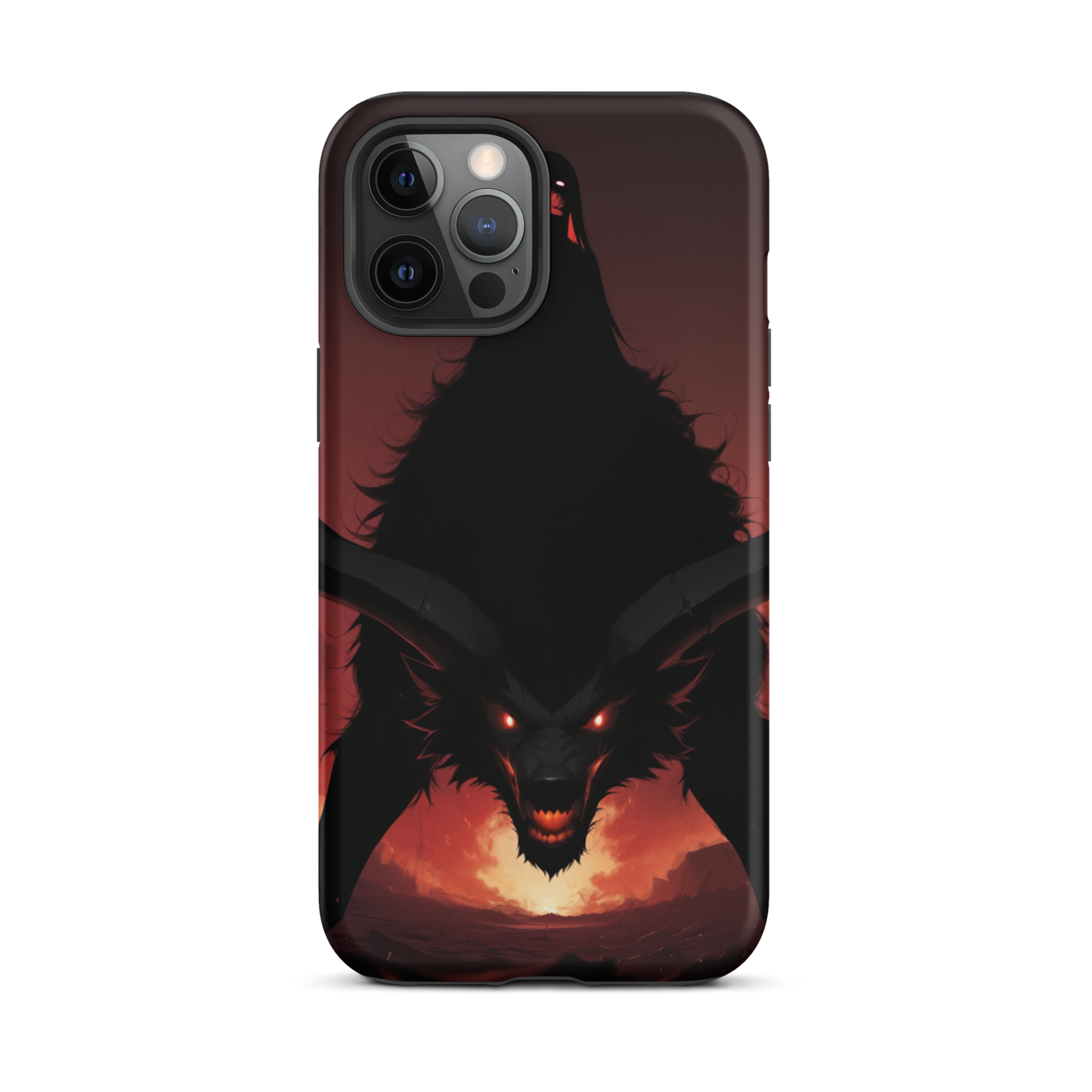 Coque iPhone® buffle chimèrique - iPhone 12 Pro Max - Double Couche Rigide - SoulCase