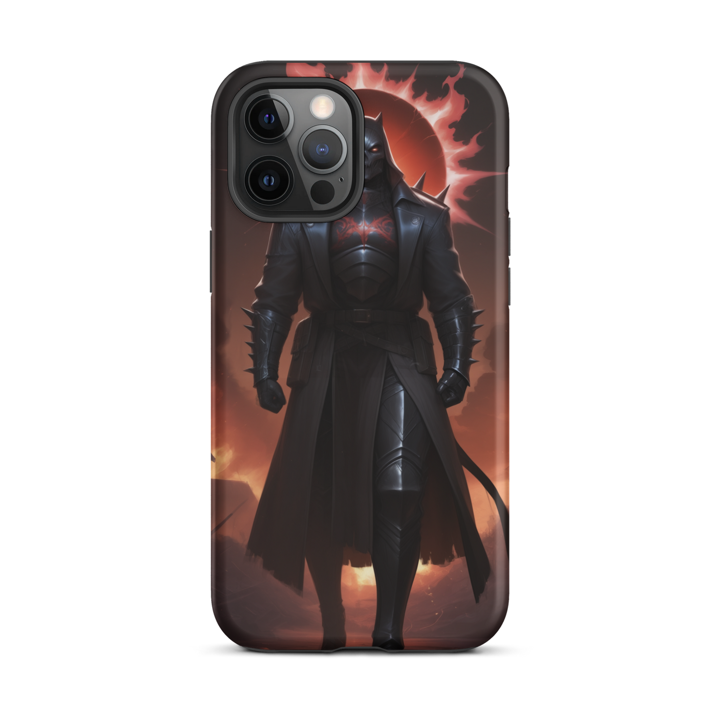 Coque iPhone® bourreau infernal - iPhone 12 Pro Max - Double Couche Rigide - SoulCase