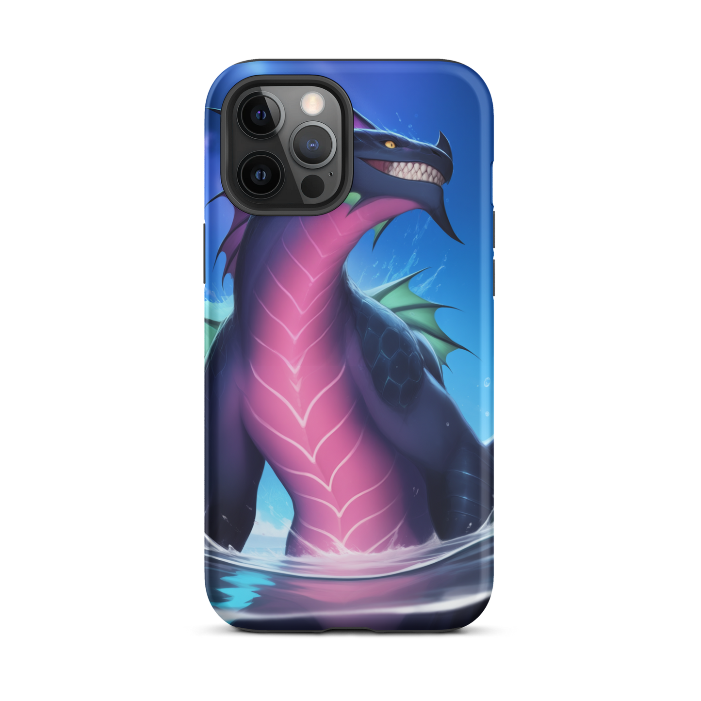 Coque iPhone® empereur de l’océan - iPhone 12 Pro Max - Double Couche Rigide - SoulCase