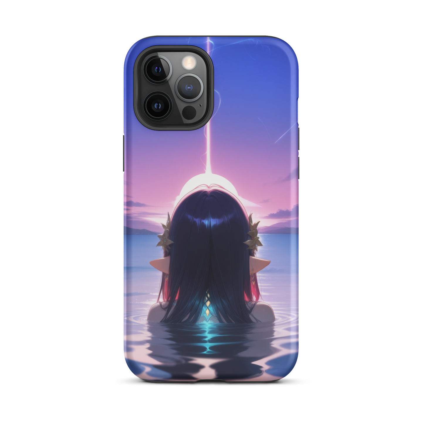 Coque iPhone® femme aquatique - iPhone 12 Pro Max - Double Couche Rigide - SoulCase