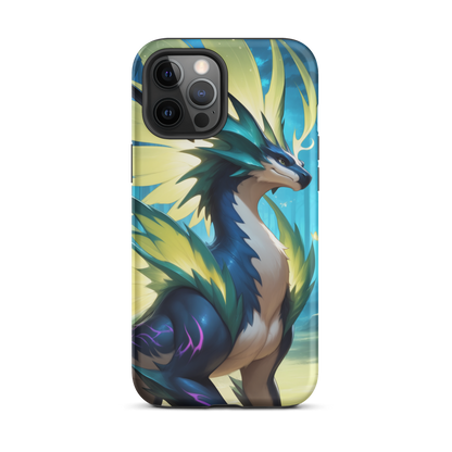 Coque iPhone® Dragon Sylvestre - iPhone 12 Pro Max - Double Couche Rigide - SoulCase