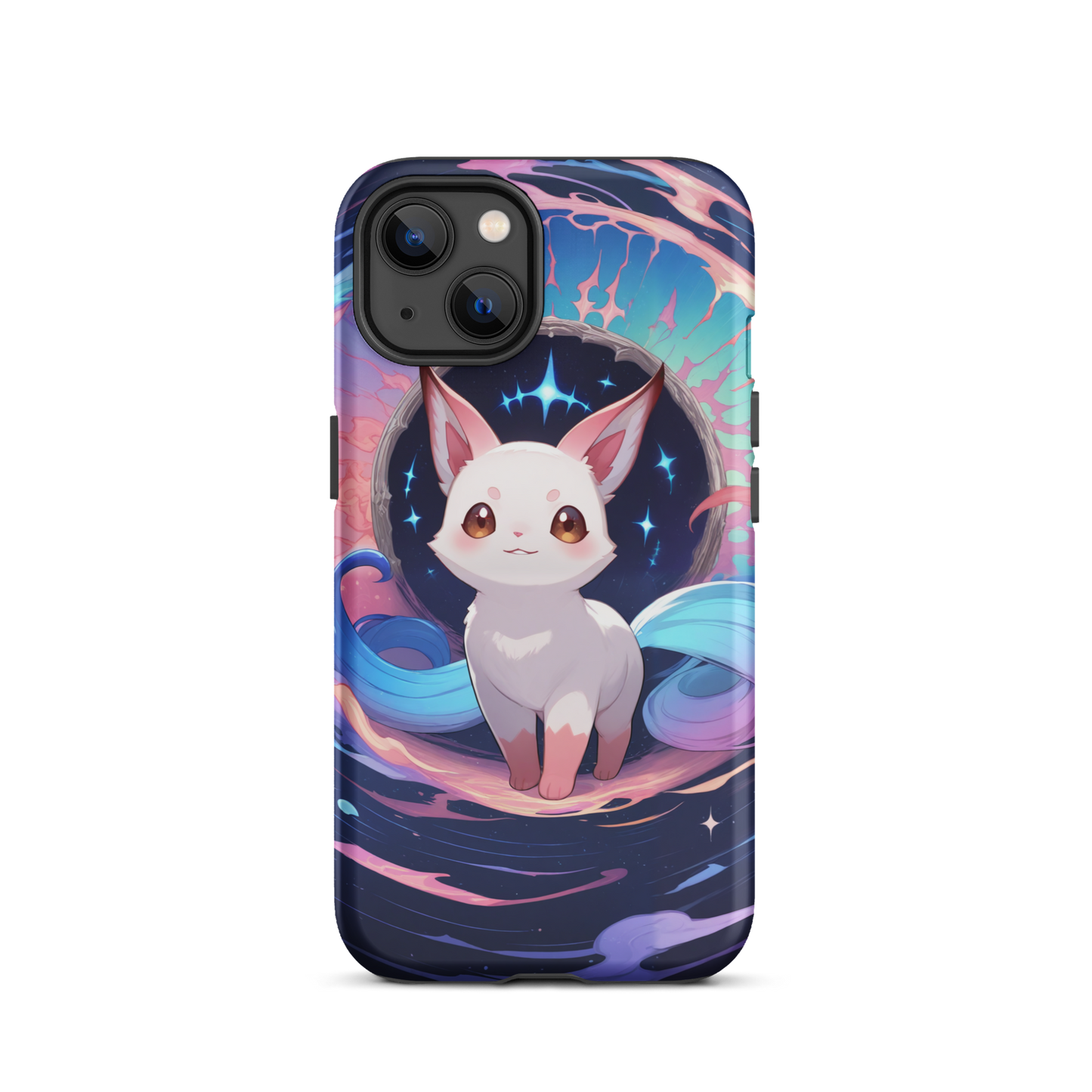 Coque iPhone® chat fantastique - iPhone 13 - Double Couche Rigide - SoulCase