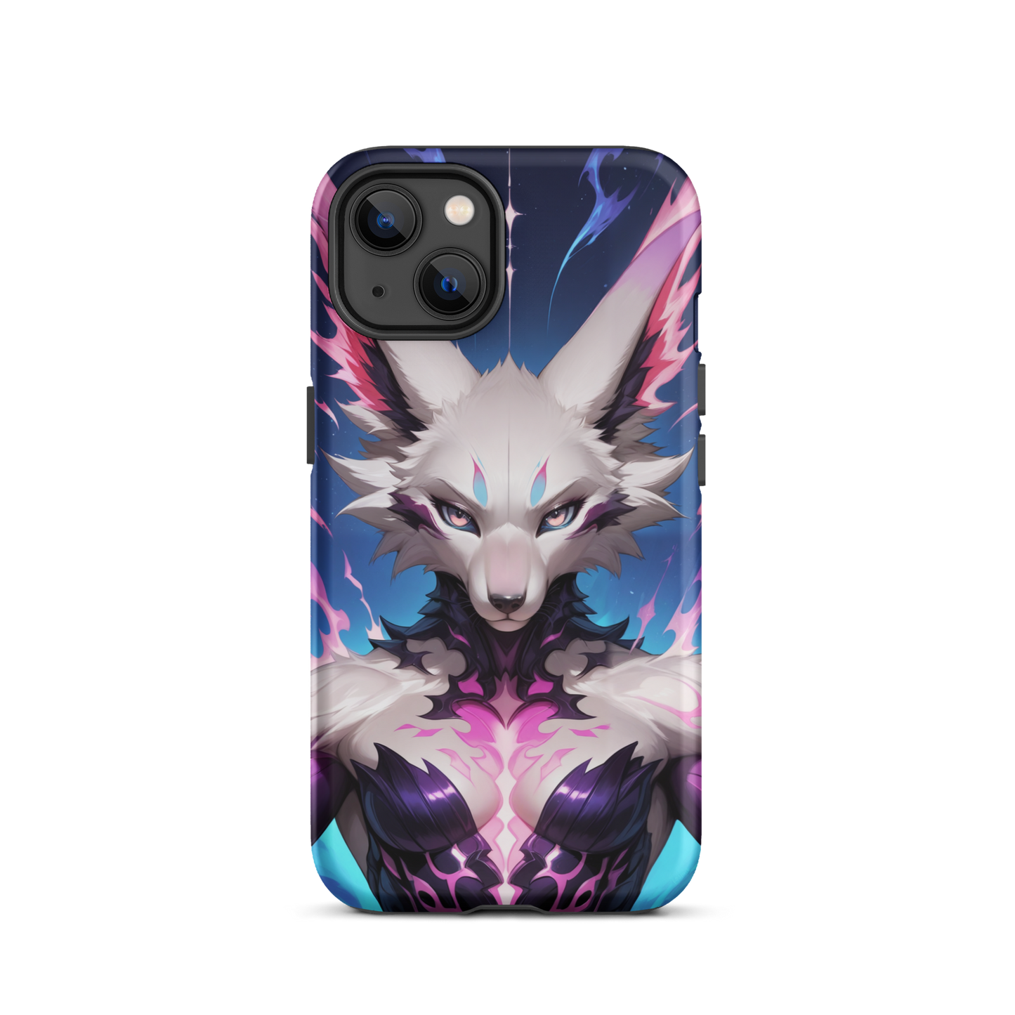 Coque iPhone® femme renarde - iPhone 13 - Double Couche Rigide - SoulCase