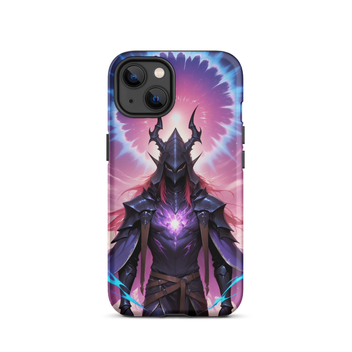 Coque iPhone® samouraï ténébreux - iPhone 13 - Double Couche Rigide - SoulCase