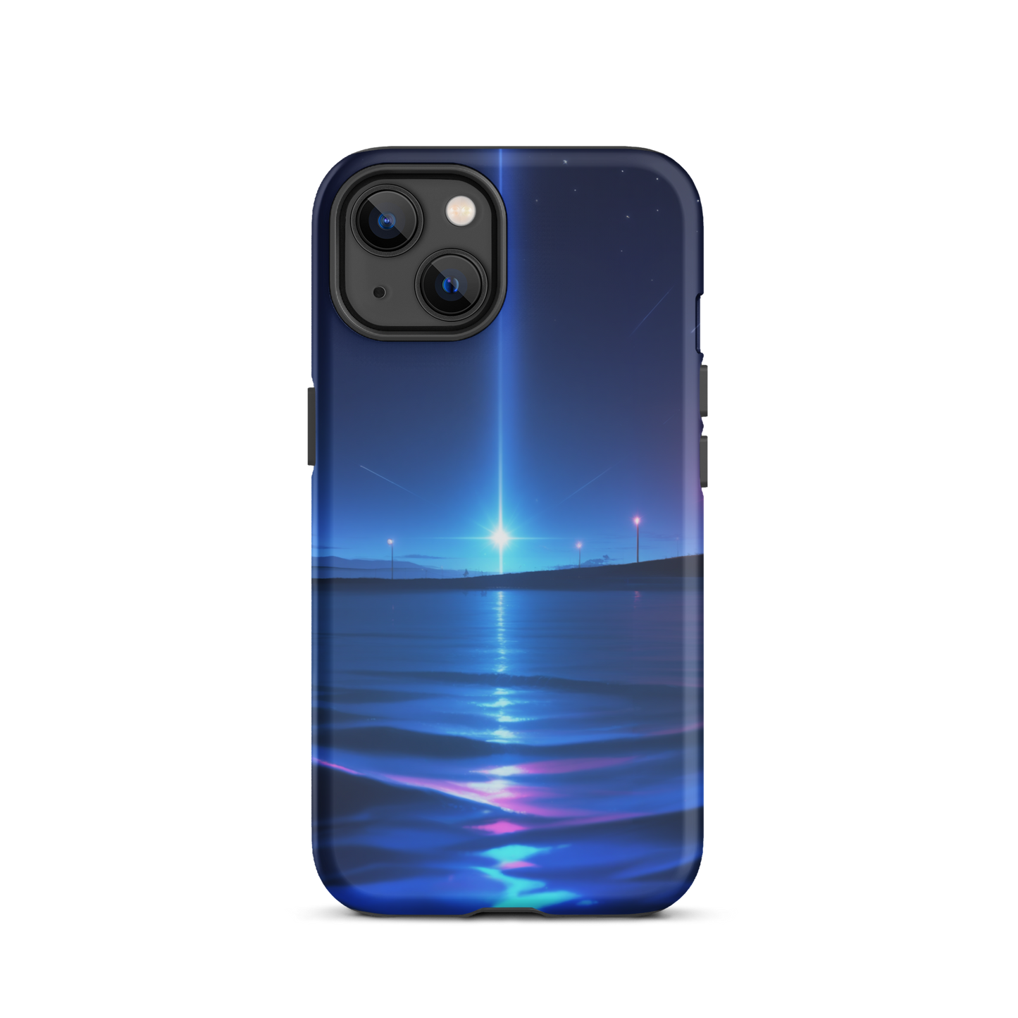 Coque iPhone® sérénité océane - iPhone 13 - Double Couche Rigide - SoulCase