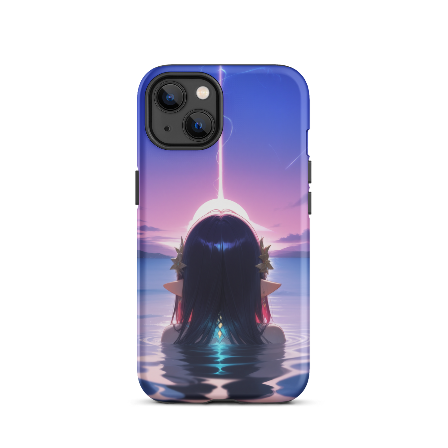Coque iPhone® femme aquatique - iPhone 13 - Double Couche Rigide - SoulCase