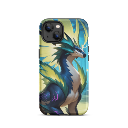 Coque iPhone® Dragon Sylvestre - iPhone 13 - Double Couche Rigide - SoulCase