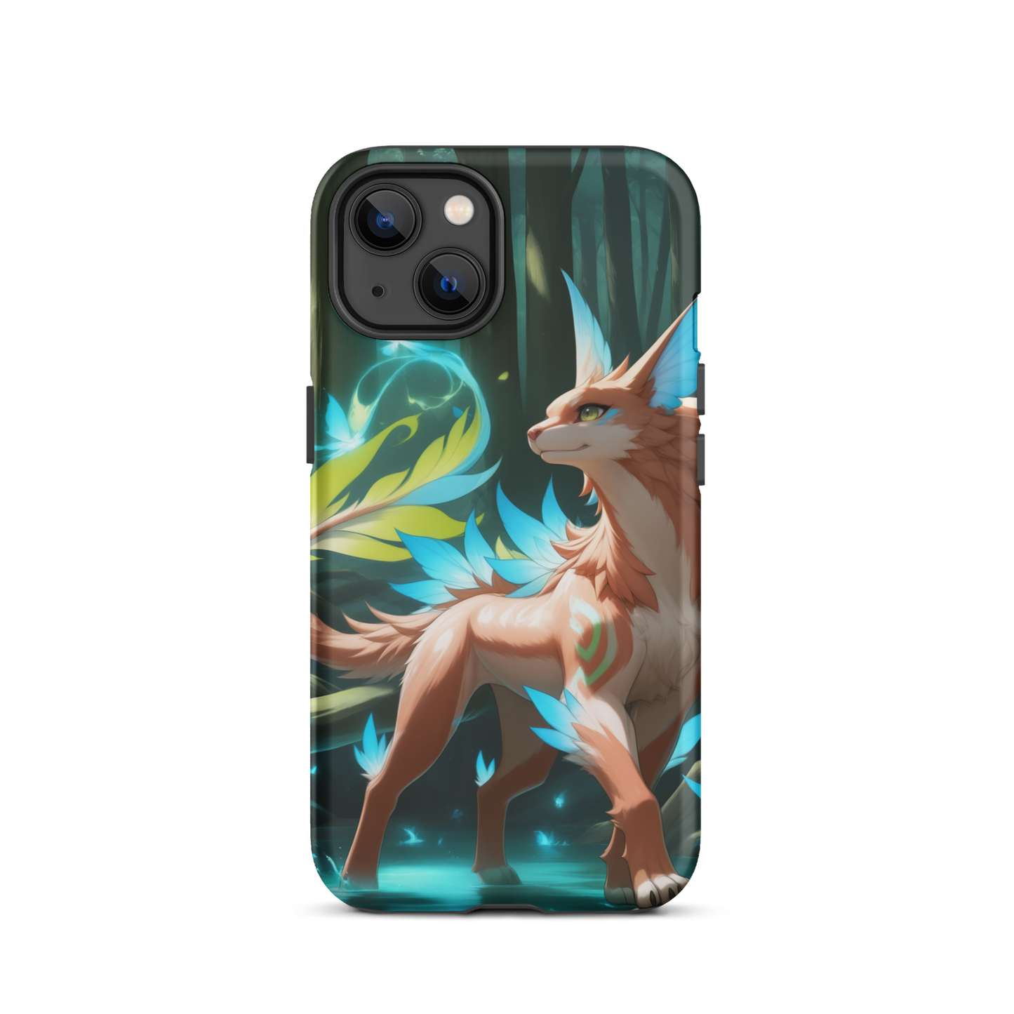 Coque iPhone® Félin de la forêt - iPhone 13 - Double Couche Rigide - SoulCase