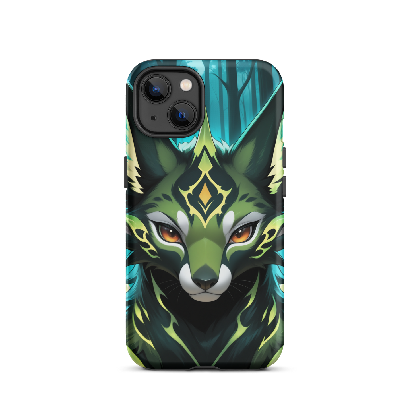 Coque iPhone® Félin Magique - iPhone 13 - Double Couche Rigide - SoulCase