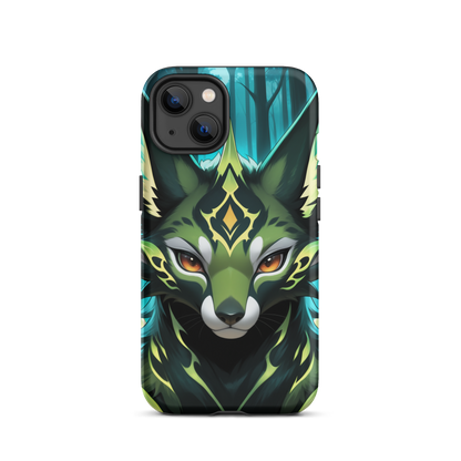 Coque iPhone® Félin Magique - iPhone 13 - Double Couche Rigide - SoulCase