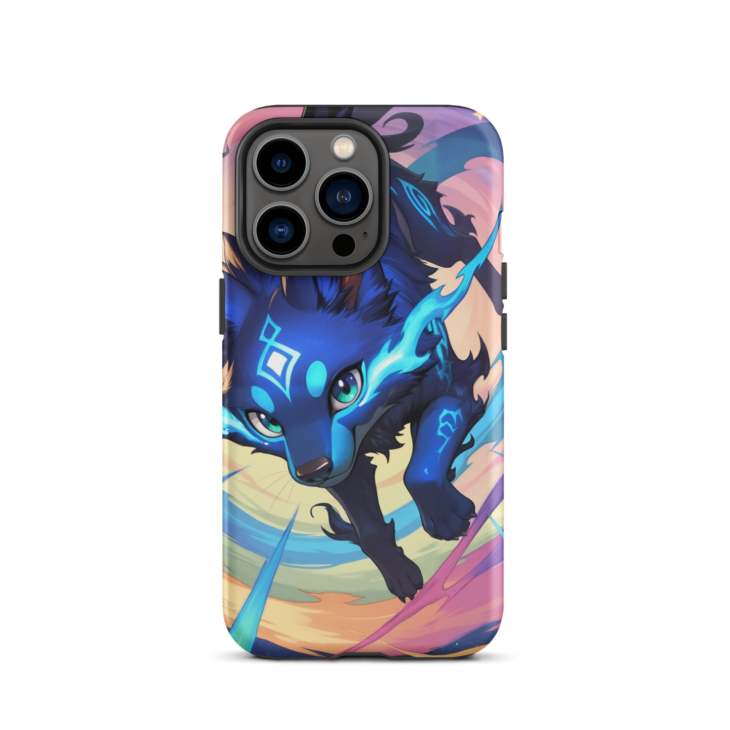 Coque iPhone® renard mignon - iPhone 13 Pro - Double Couche Rigide - SoulCase