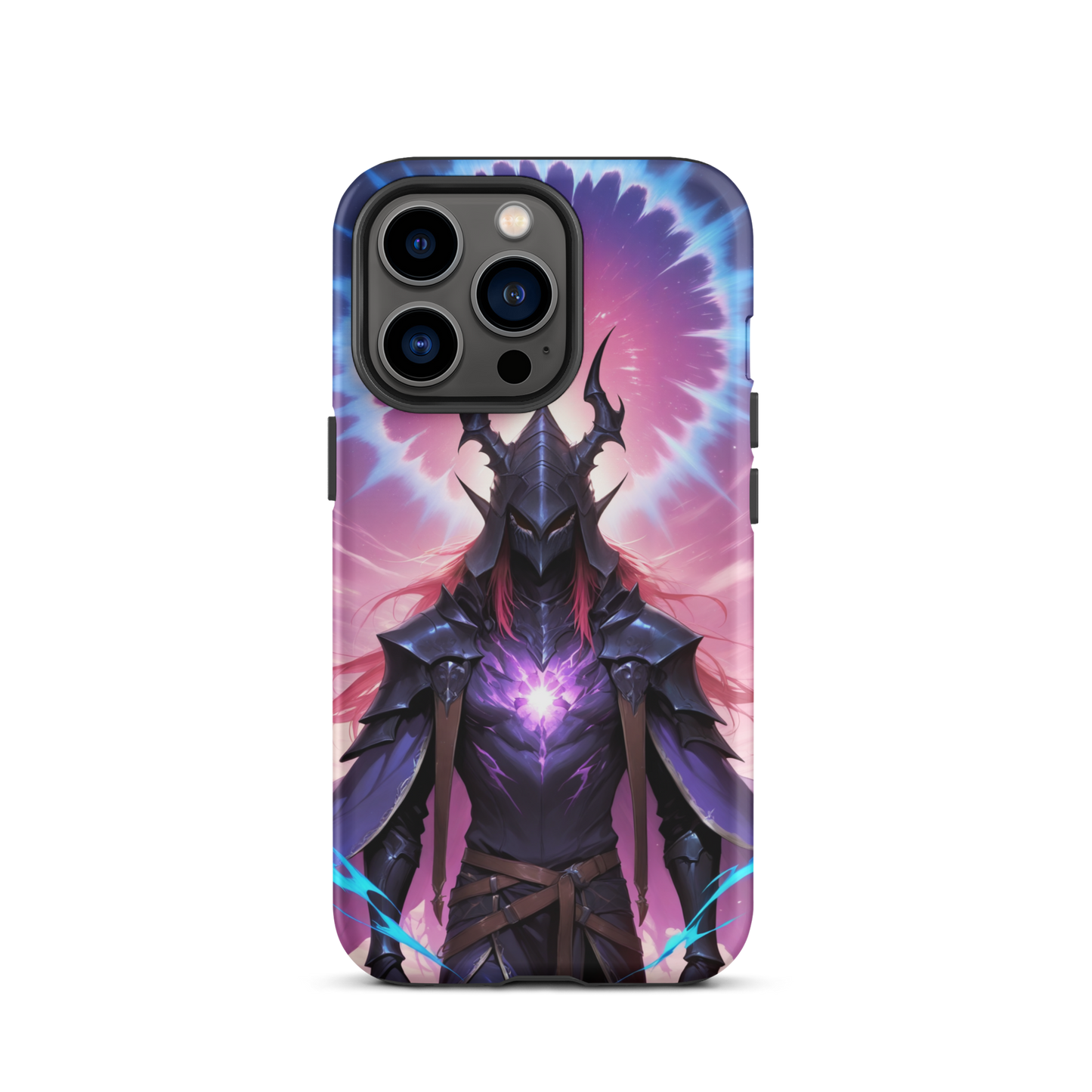 Coque iPhone® samouraï ténébreux - iPhone 13 Pro - Double Couche Rigide - SoulCase