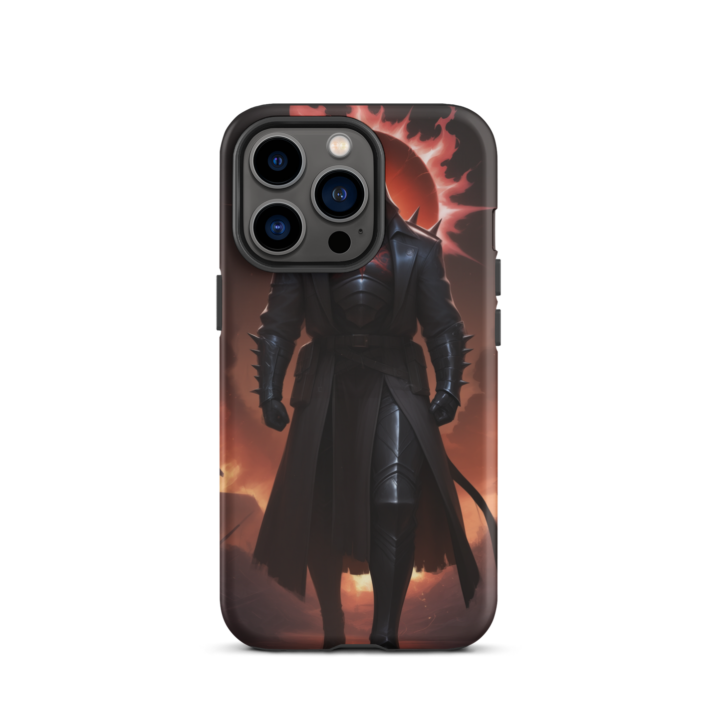 Coque iPhone® bourreau infernal - iPhone 13 Pro - Double Couche Rigide - SoulCase