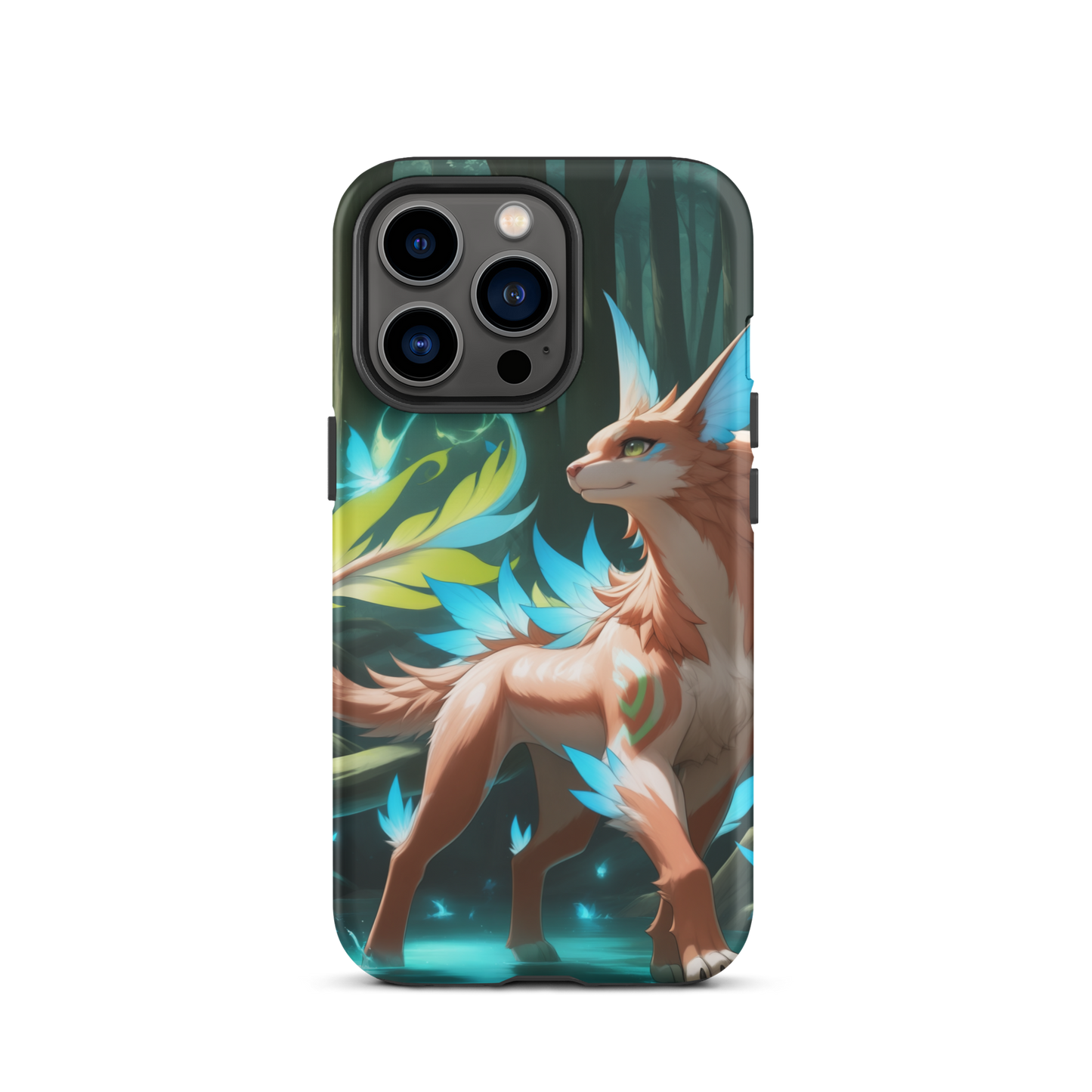 Coque iPhone® Félin de la forêt - iPhone 13 Pro - Double Couche Rigide - SoulCase