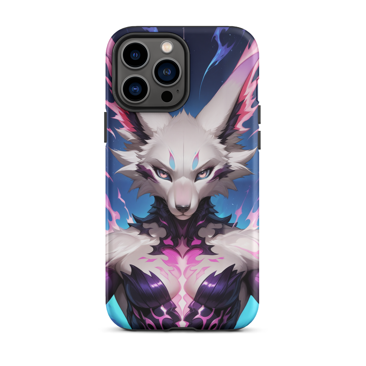 Coque iPhone® femme renarde - iPhone 13 Pro Max - Double Couche Rigide - SoulCase