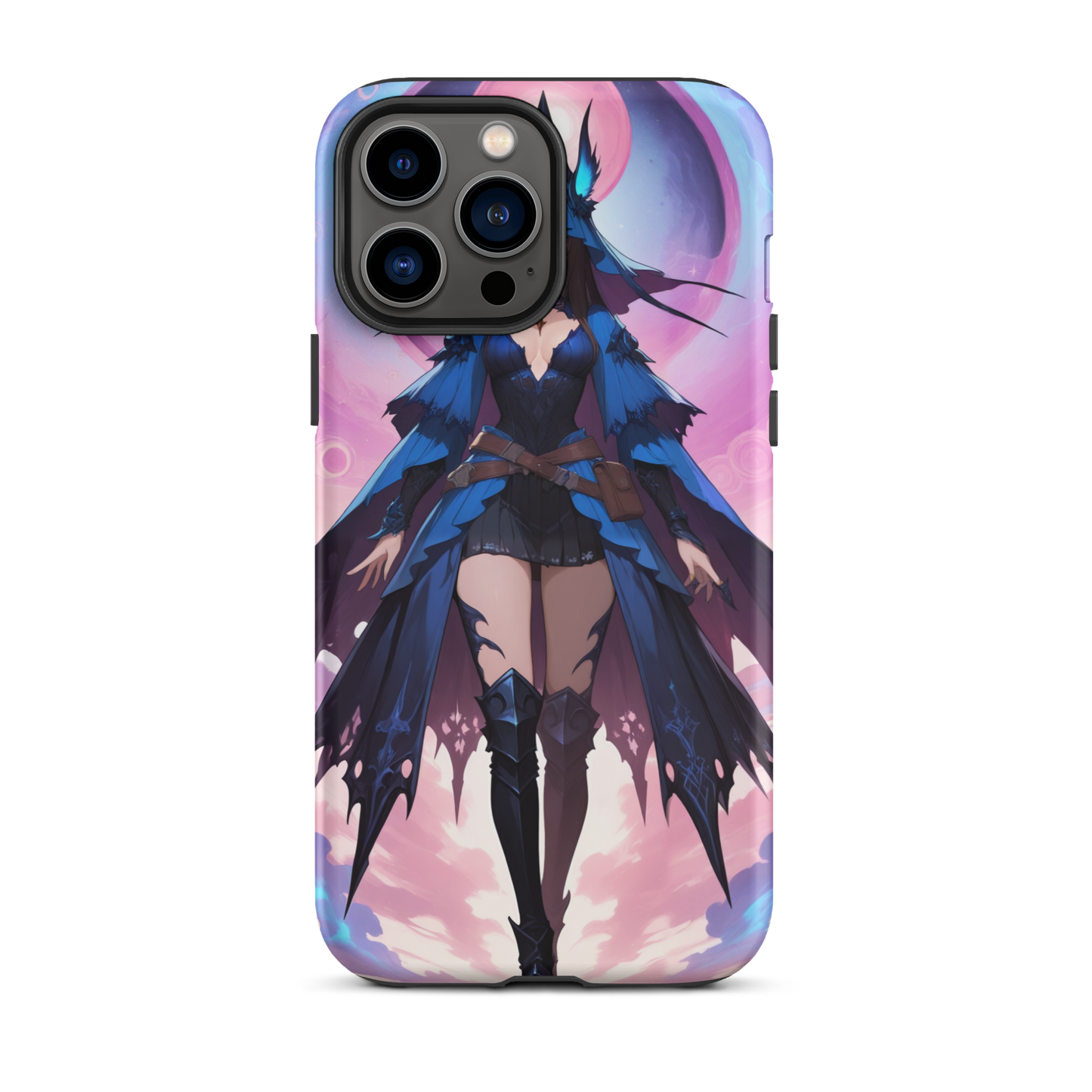 Coque iPhone® femme elfique - iPhone 13 Pro Max - Double Couche Rigide - SoulCase
