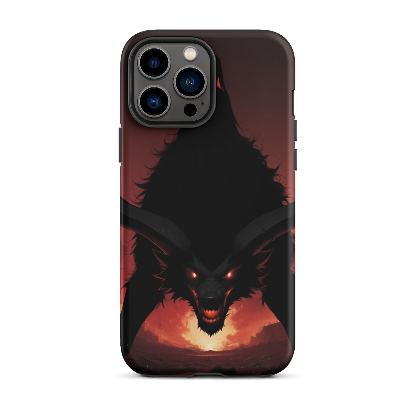 Coque iPhone® buffle chimèrique - iPhone 13 Pro Max - Double Couche Rigide - SoulCase