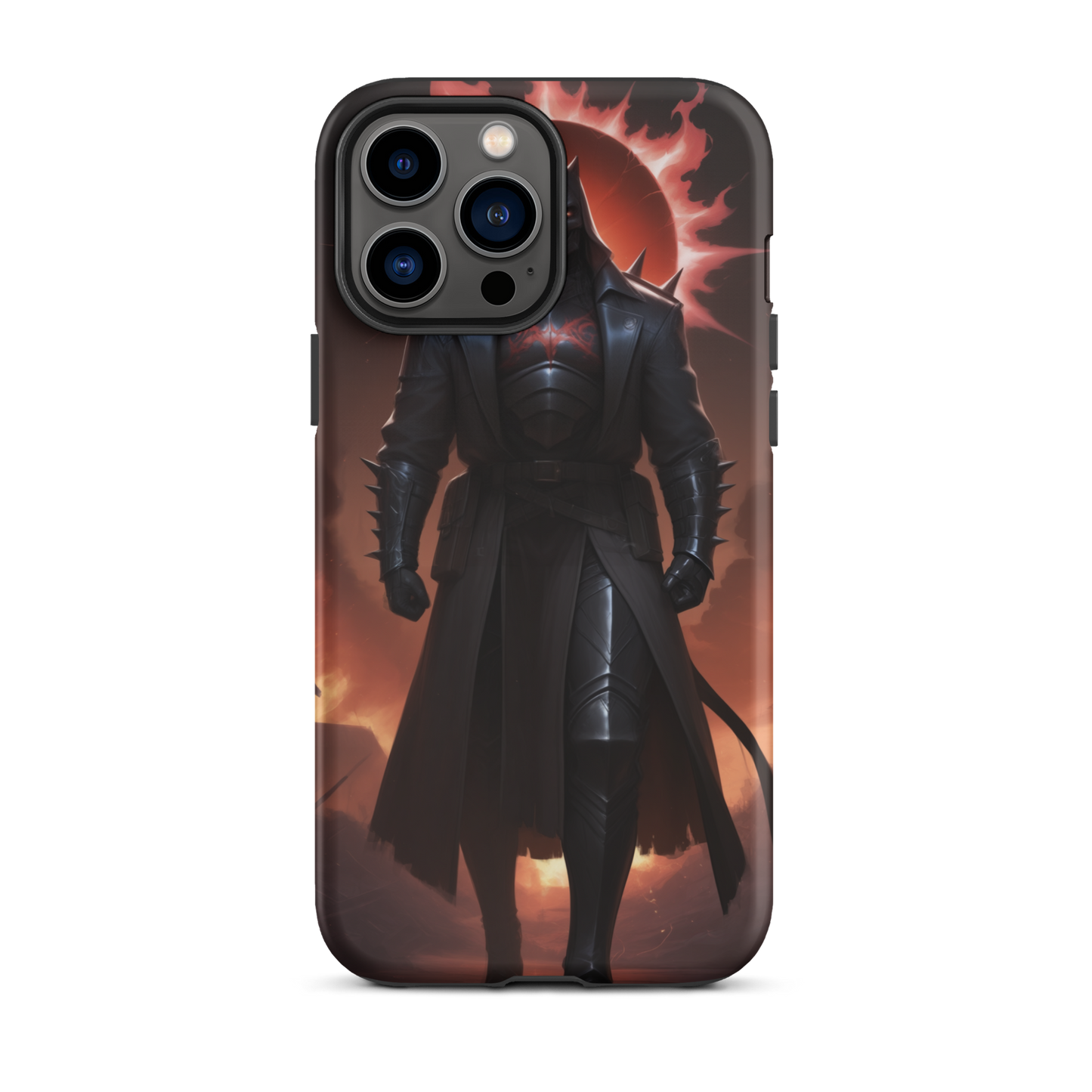 Coque iPhone® bourreau infernal - iPhone 13 Pro Max - Double Couche Rigide - SoulCase