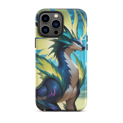 Coque iPhone® Dragon Sylvestre - iPhone 13 Pro Max - Double Couche Rigide - SoulCase