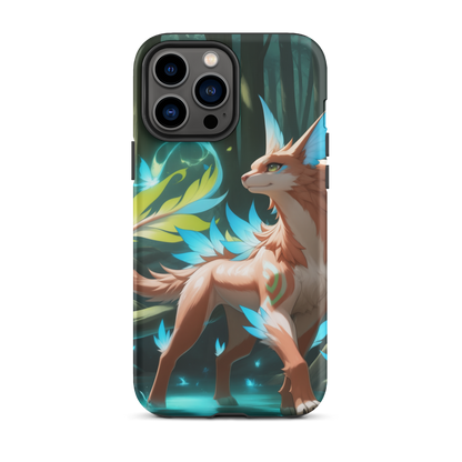 Coque iPhone® Félin de la forêt - iPhone 13 Pro Max - Double Couche Rigide - SoulCase