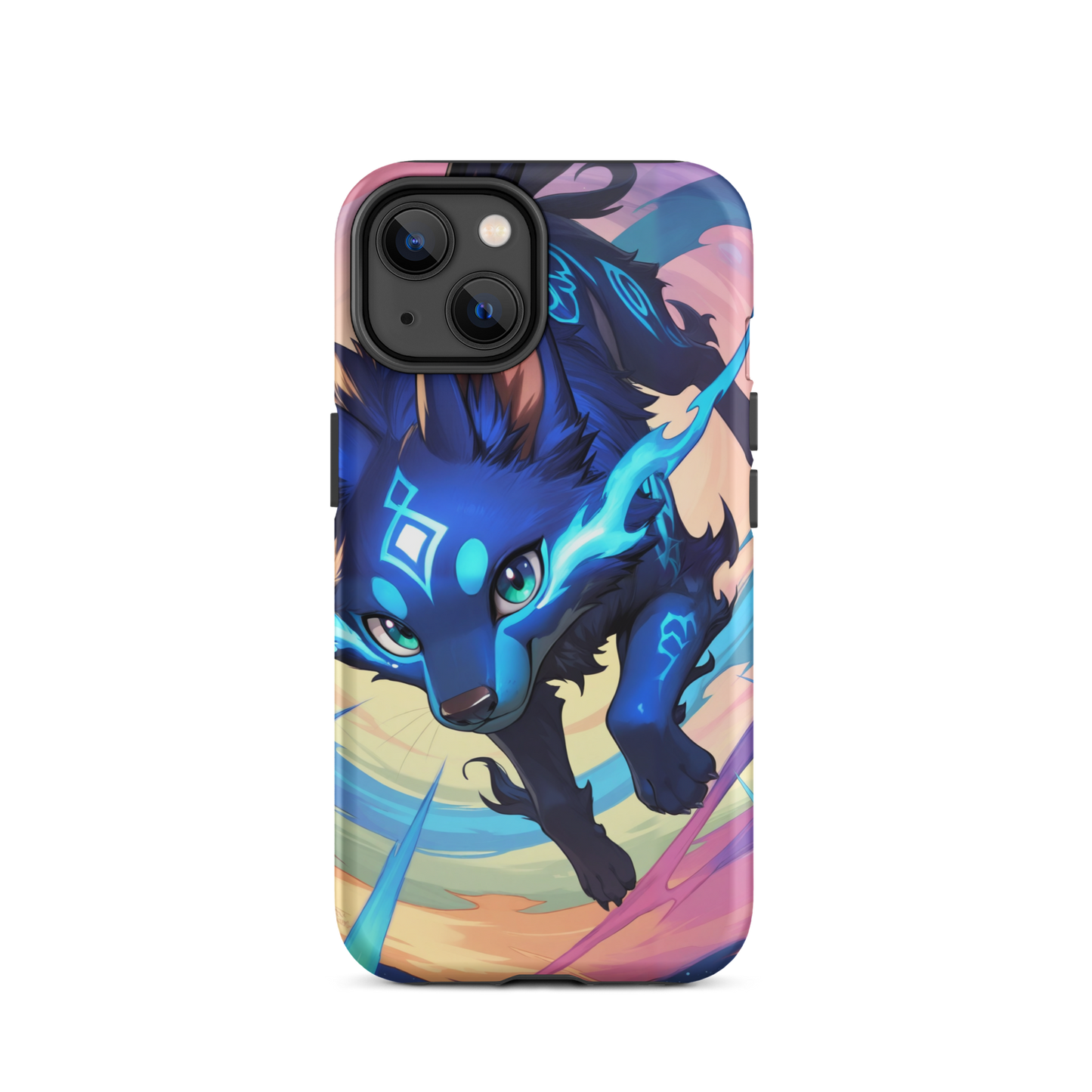 Coque iPhone® renard mignon - iPhone 14 - Double Couche Rigide - SoulCase