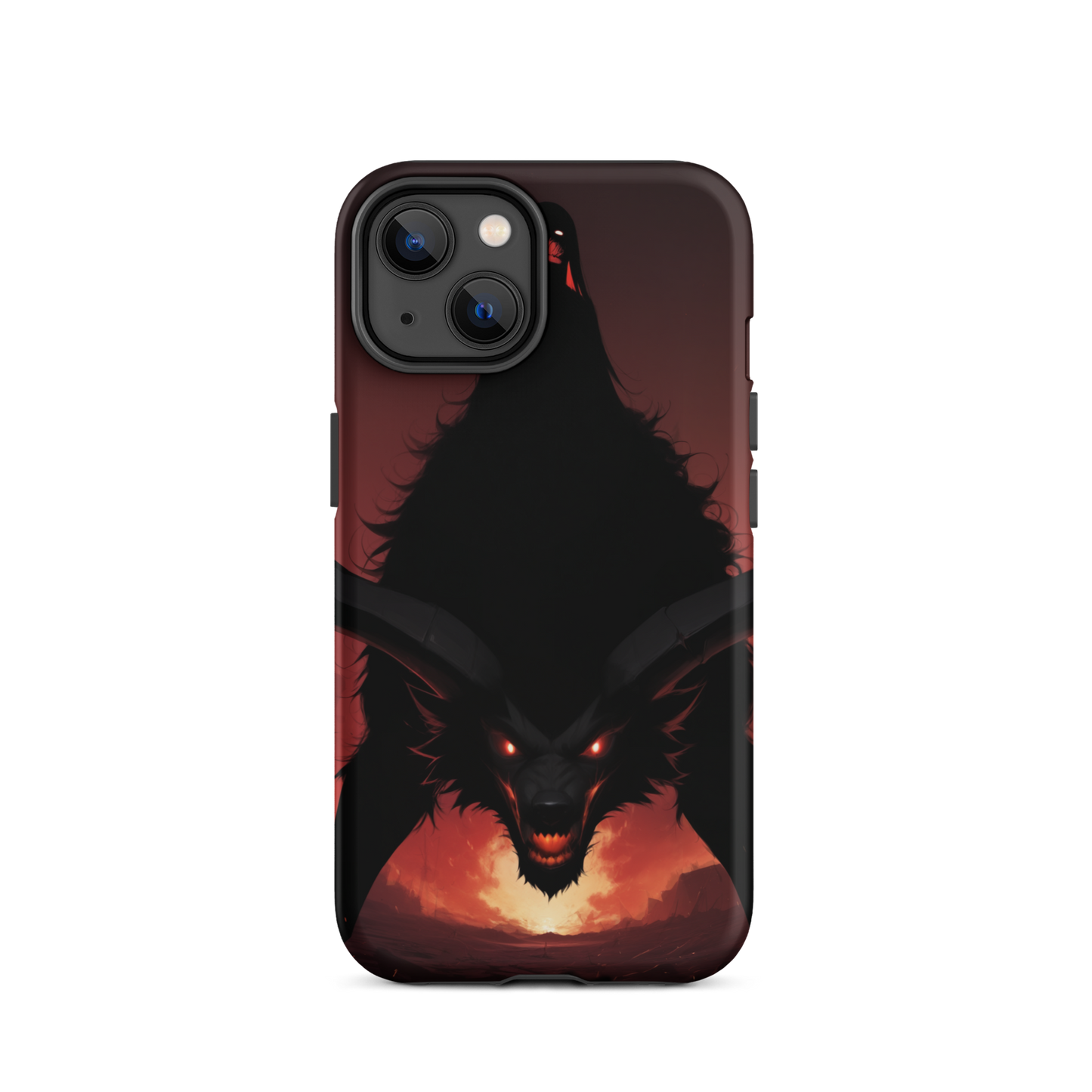 Coque iPhone® buffle chimèrique - iPhone 14 - Double Couche Rigide - SoulCase