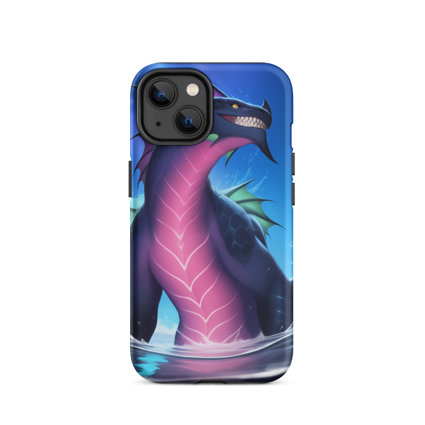 Coque iPhone® empereur de l’océan - iPhone 14 - Double Couche Rigide - SoulCase
