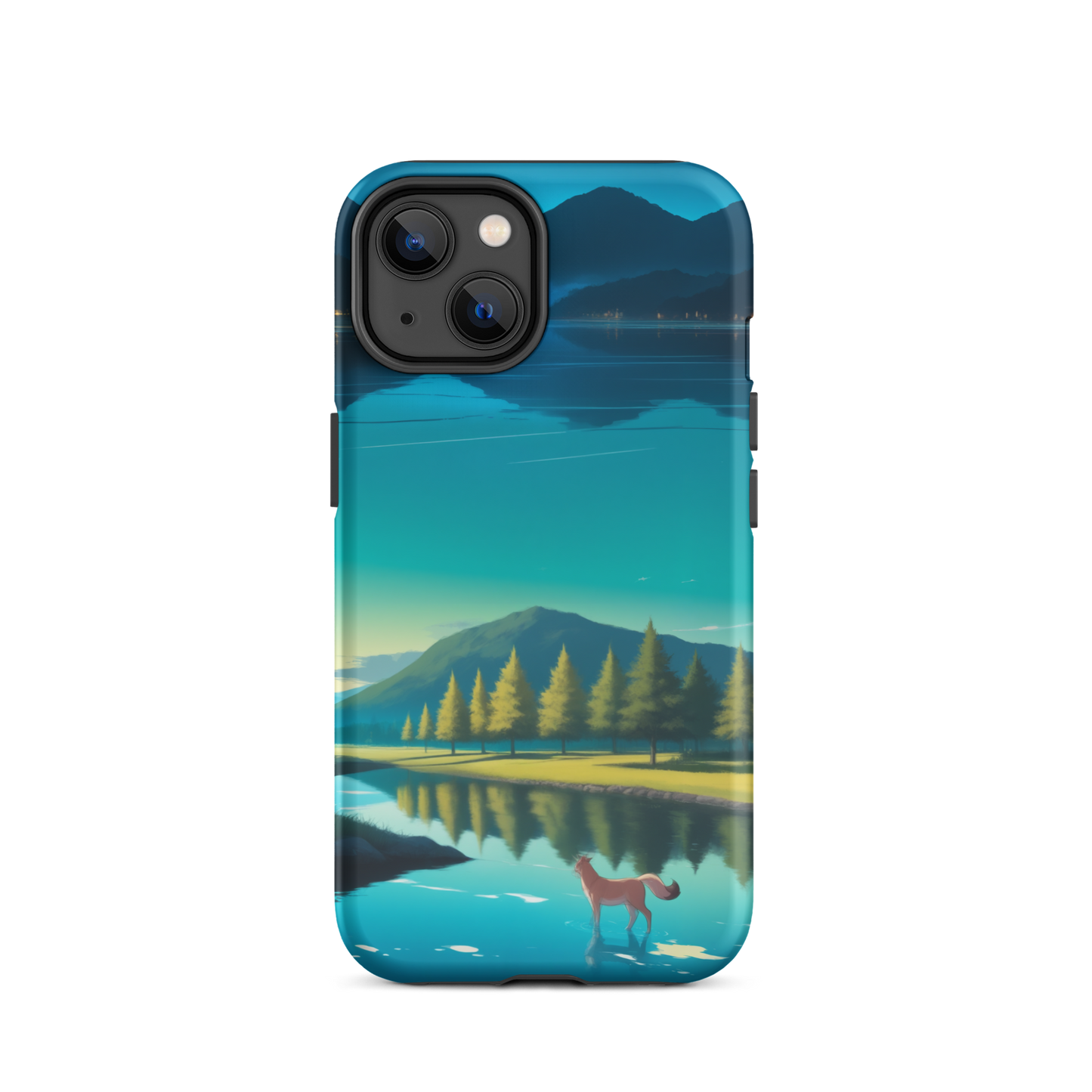 Coque iPhone® Mondes Miroirs - iPhone 14 - Double Couche Rigide - SoulCase
