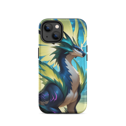 Coque iPhone® Dragon Sylvestre - iPhone 14 - Double Couche Rigide - SoulCase