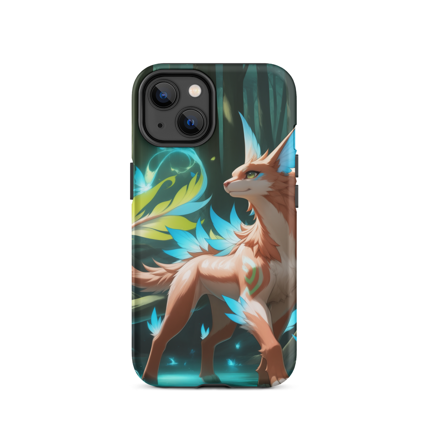 Coque iPhone® Félin de la forêt - iPhone 14 - Double Couche Rigide - SoulCase