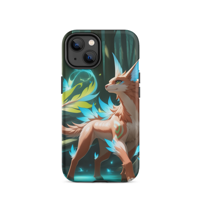 Coque iPhone® Félin de la forêt - iPhone 14 - Double Couche Rigide - SoulCase