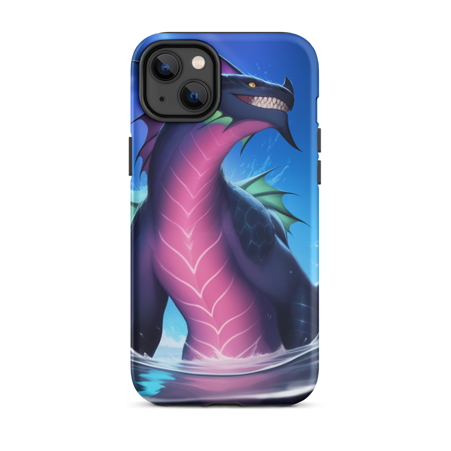 Coque iPhone® empereur de l’océan - iPhone 14 Plus - Double Couche Rigide - SoulCase