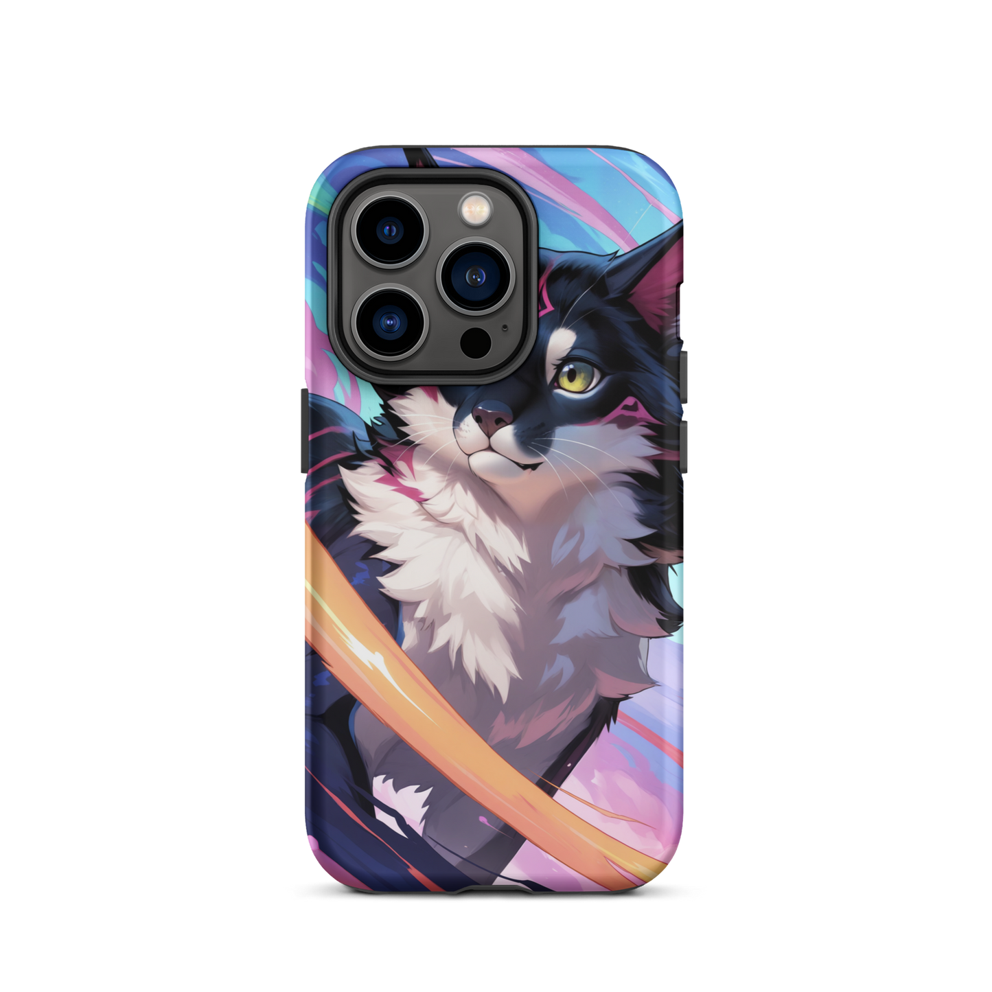 Coque iPhone® chien mignon - iPhone 14 Pro - Double Couche Rigide - SoulCase