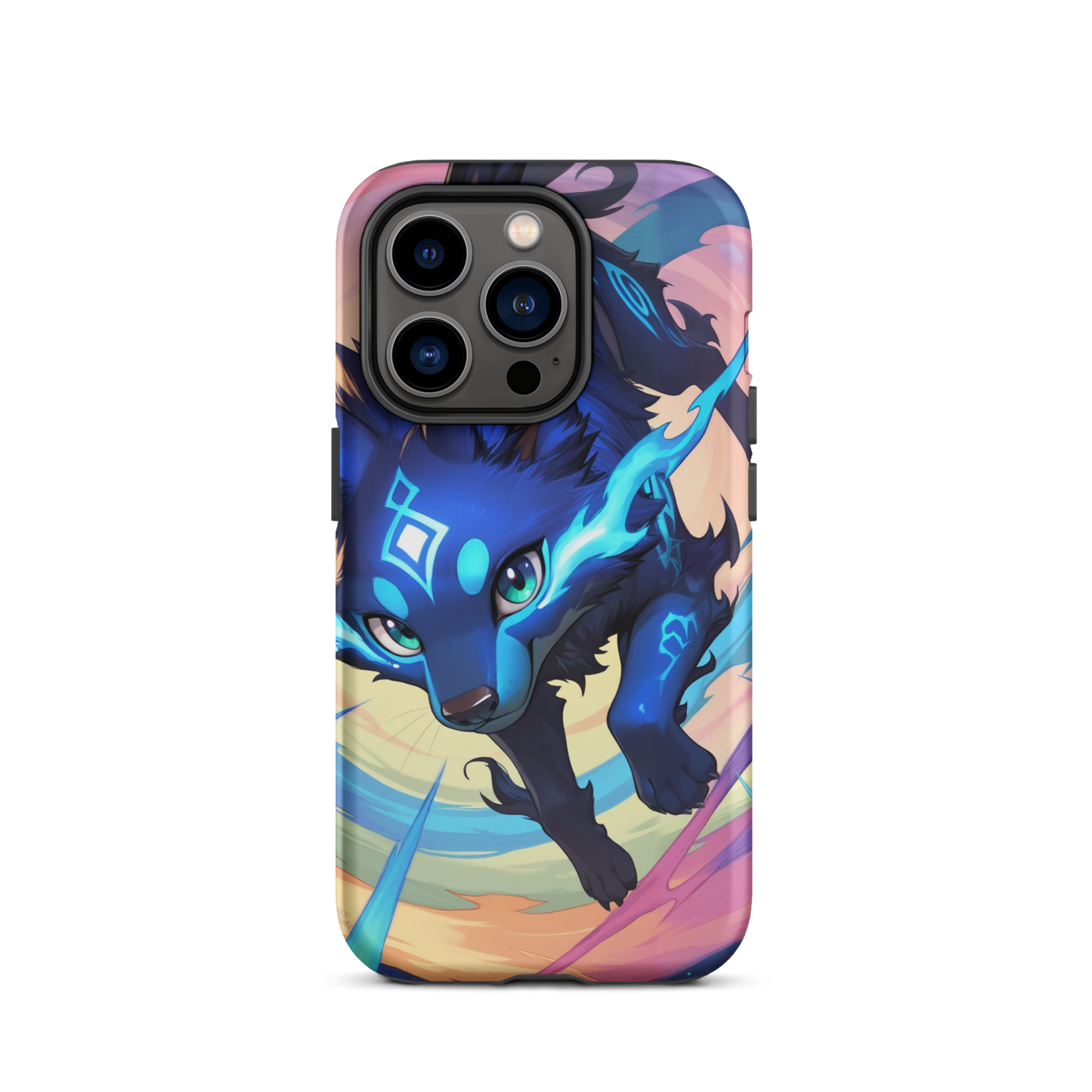 Coque iPhone® renard mignon - iPhone 14 Pro - Double Couche Rigide - SoulCase