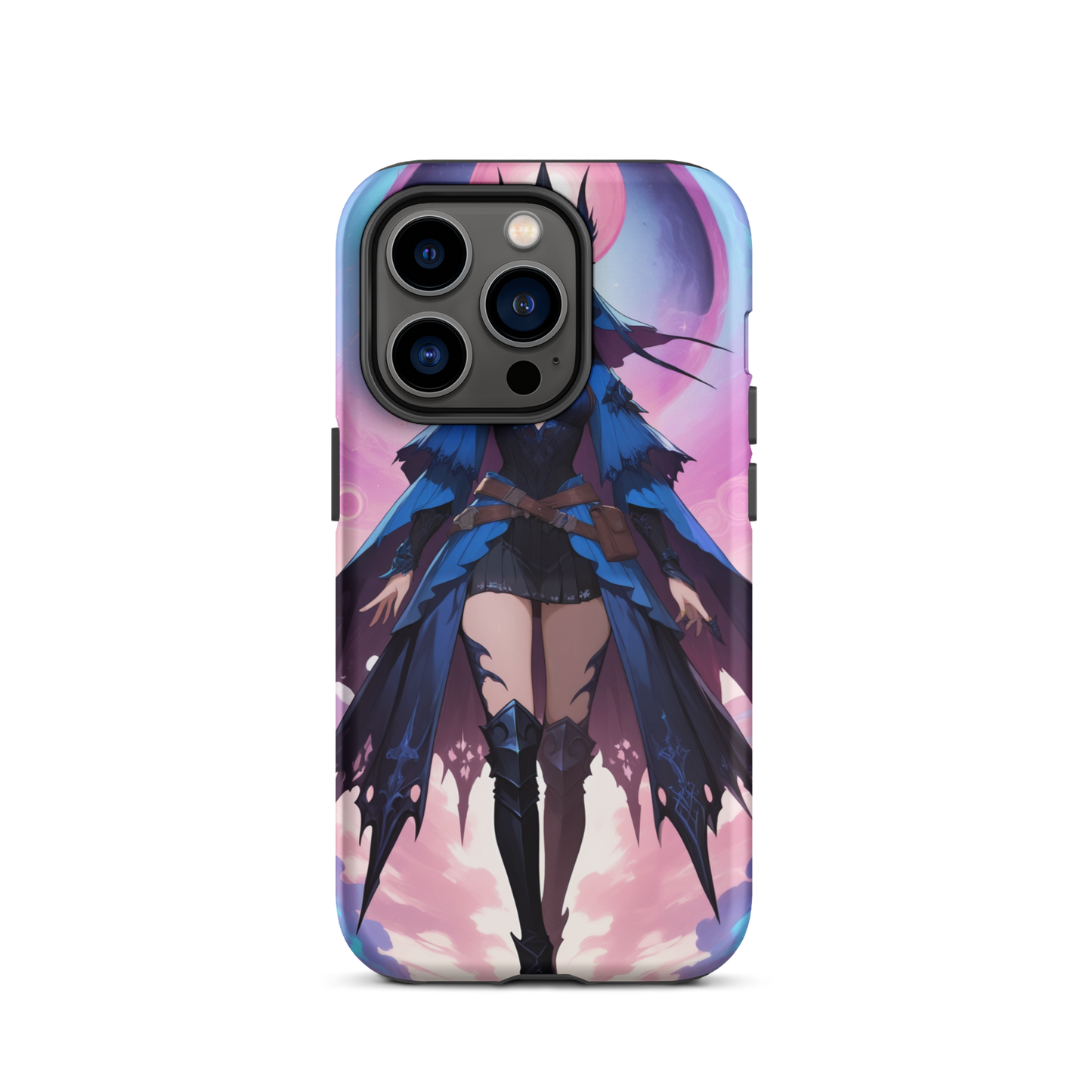 Coque iPhone® femme elfique - iPhone 14 Pro - Double Couche Rigide - SoulCase