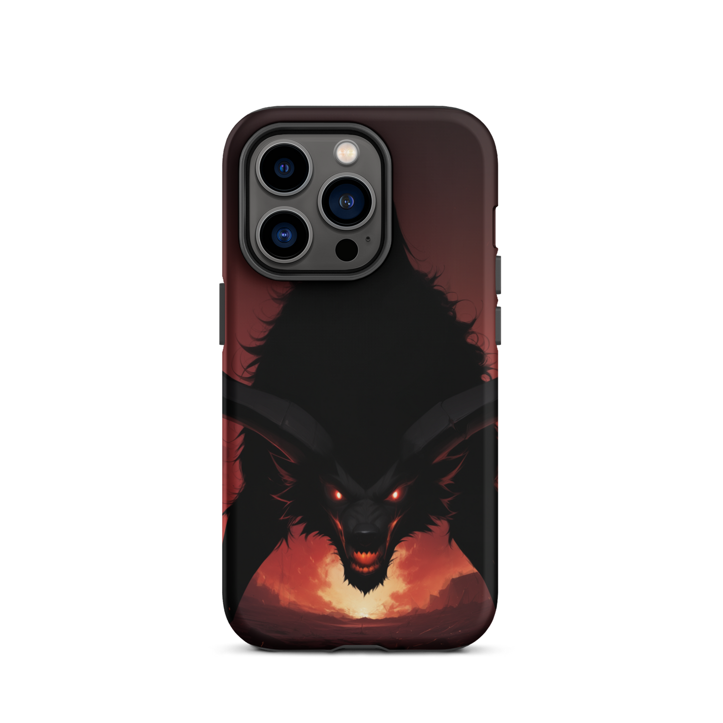 Coque iPhone® buffle chimèrique - iPhone 14 Pro - Double Couche Rigide - SoulCase