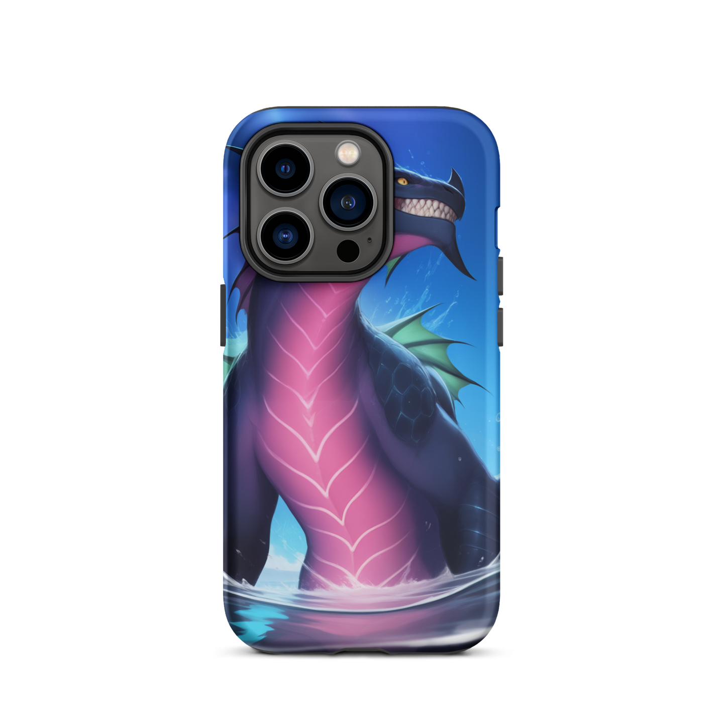 Coque iPhone® empereur de l’océan - iPhone 14 Pro - Double Couche Rigide - SoulCase