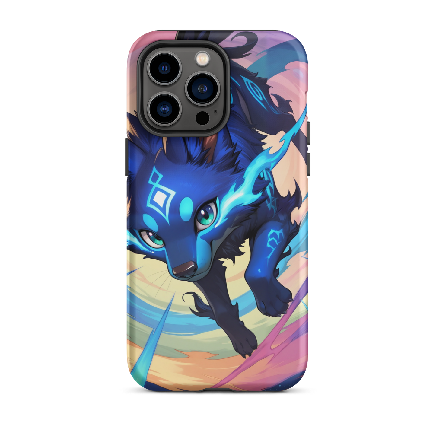 Coque iPhone® renard mignon - iPhone 14 Pro Max - Double Couche Rigide - SoulCase