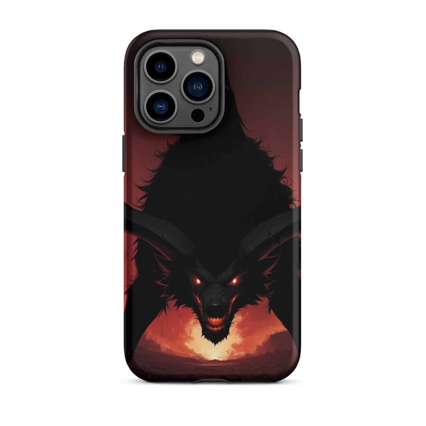Coque iPhone® buffle chimèrique - iPhone 14 Pro Max - Double Couche Rigide - SoulCase