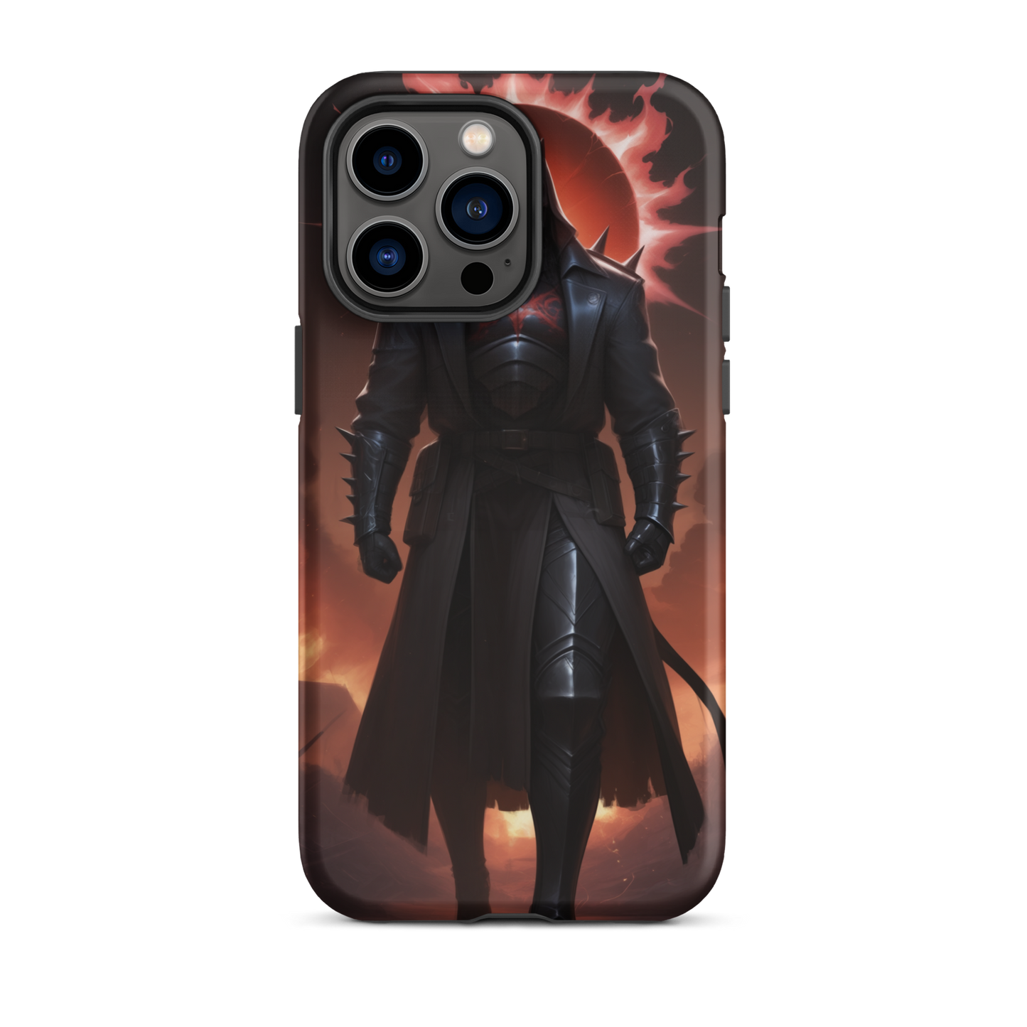 Coque iPhone® bourreau infernal - iPhone 14 Pro Max - Double Couche Rigide - SoulCase