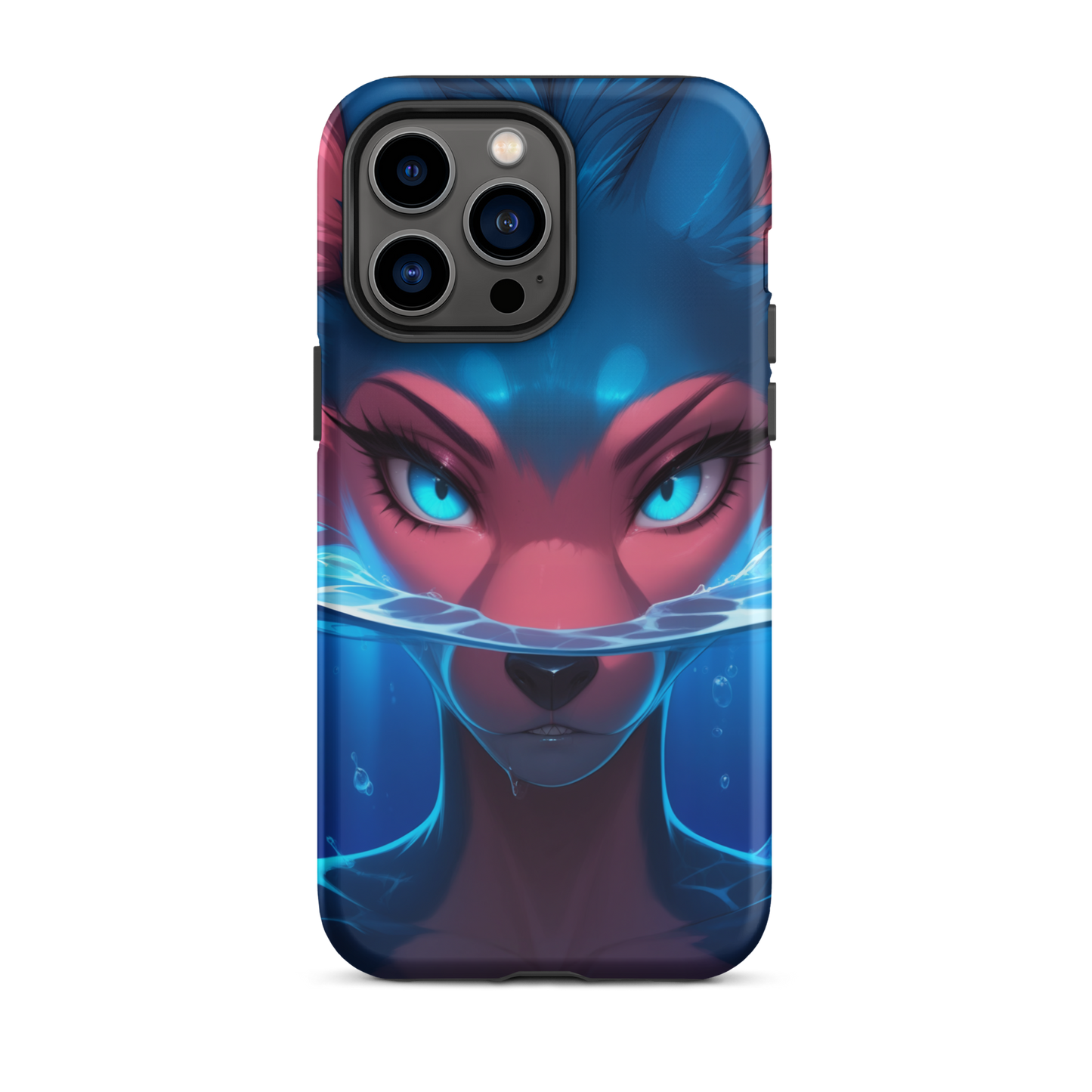 Coque iPhone® visiteur de l’océan - iPhone 14 Pro Max - Double Couche Rigide - SoulCase