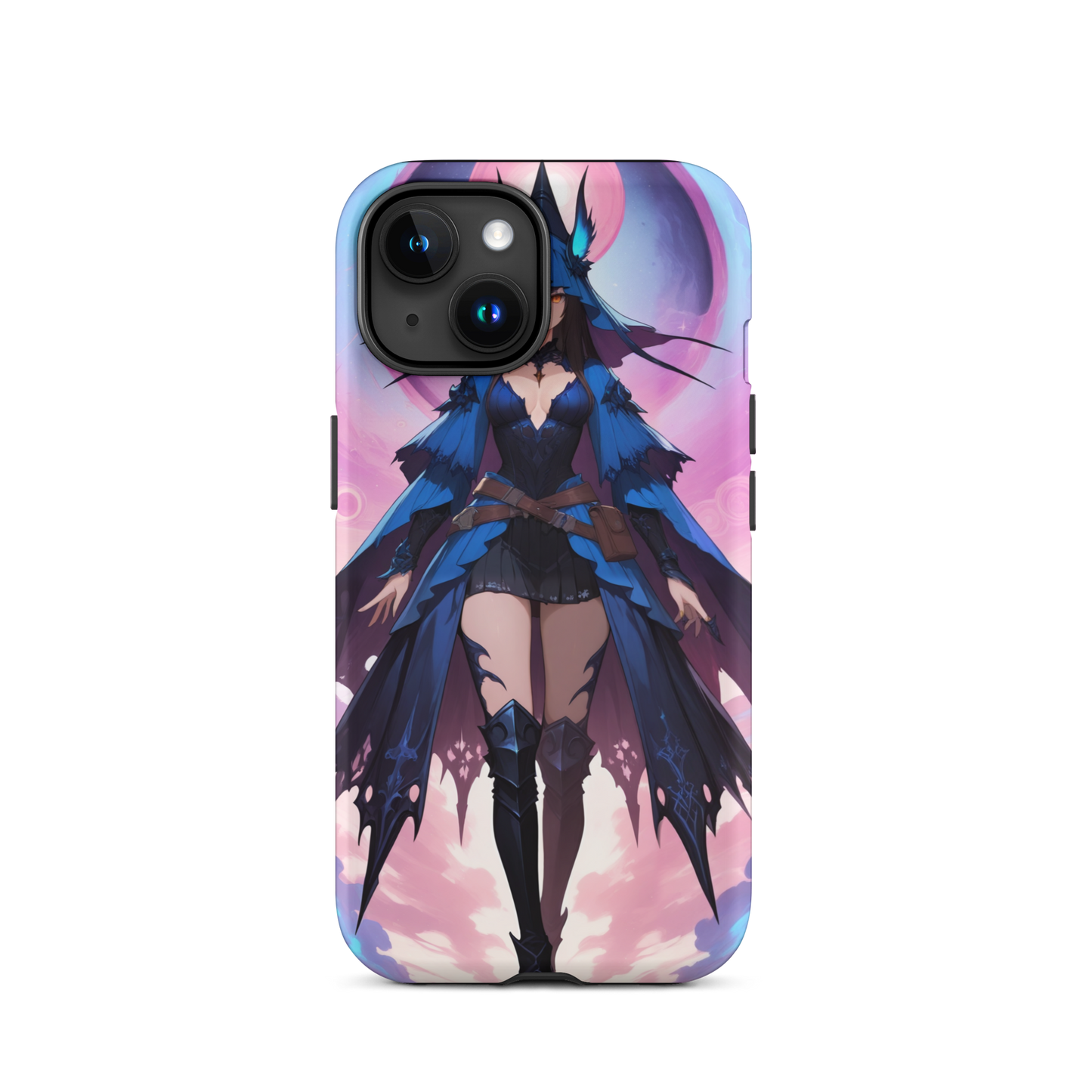 Coque iPhone® femme elfique - iPhone 15 - Double Couche Rigide - SoulCase